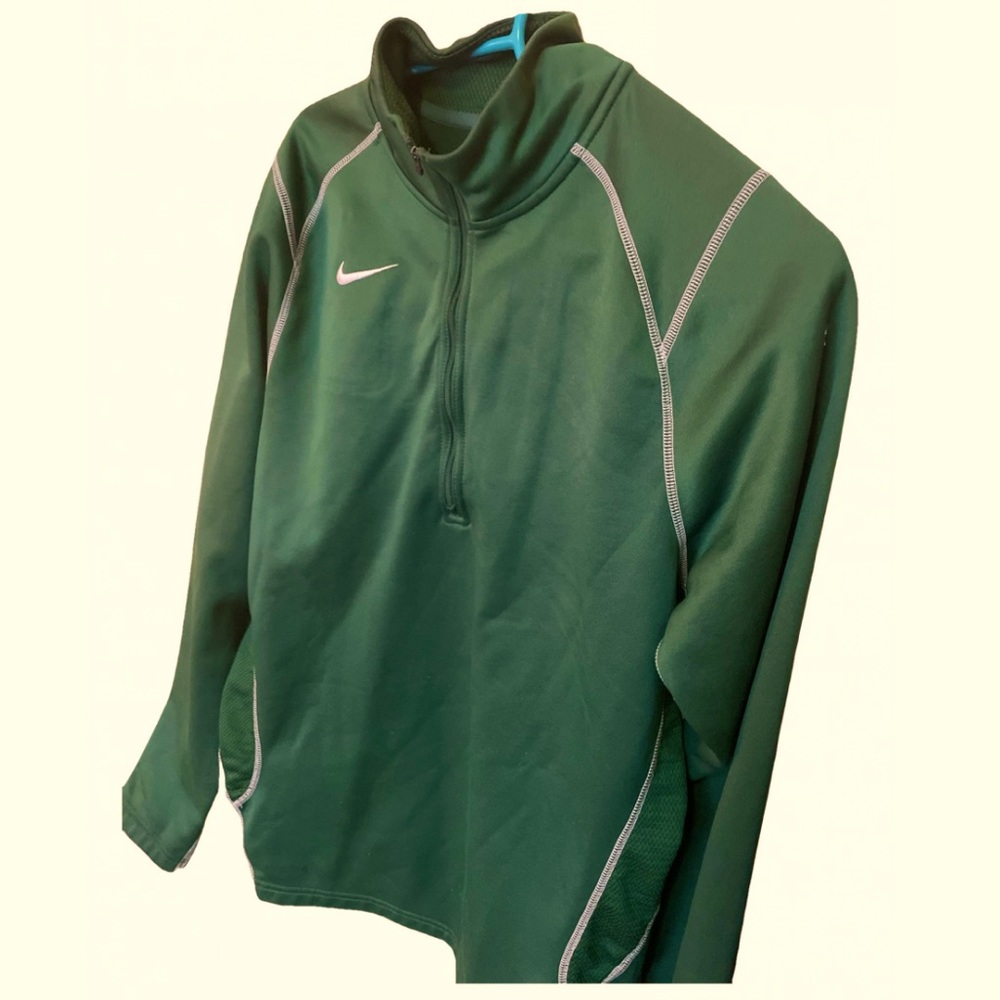 Green Nike sweater